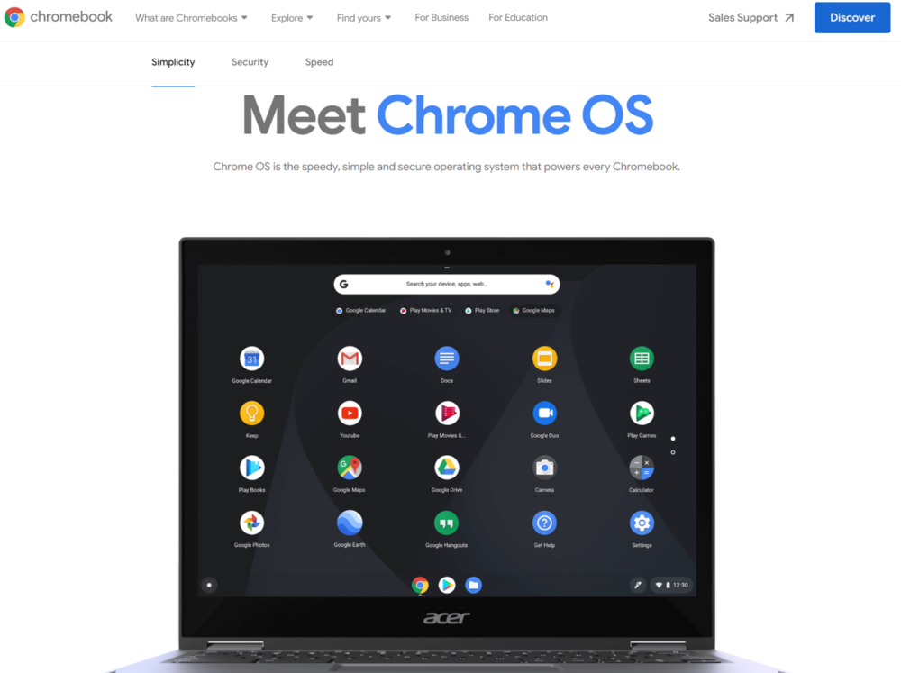 谷歌 Chrome OS 正式更名為 ChromeOS 品牌，去掉了谷歌二字！-軟盟